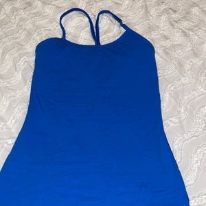 Blue Lululemon Tank Top